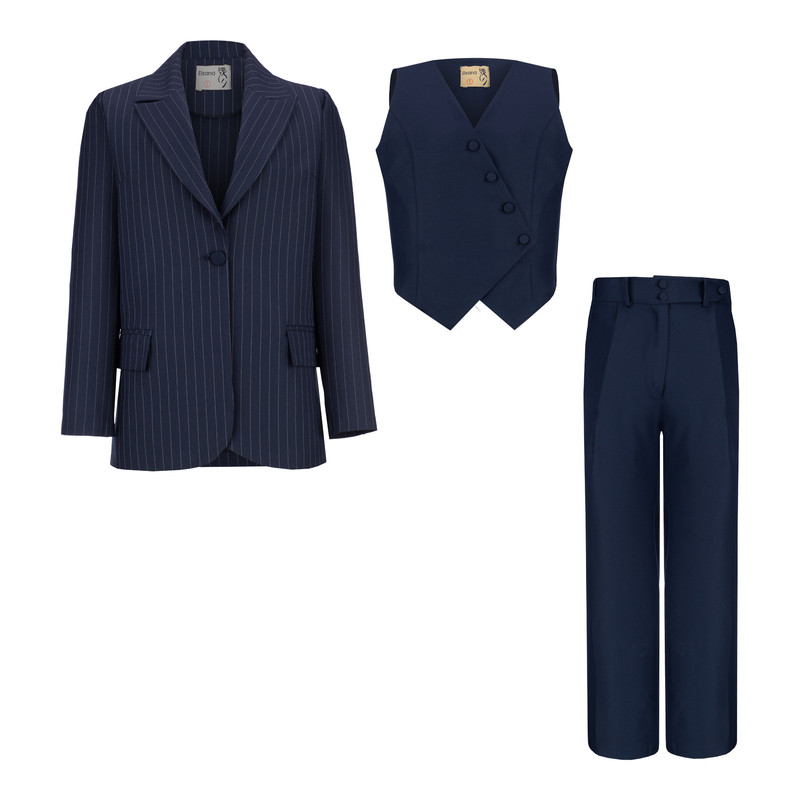 ست 3 تکه لباس زنانه السانا مدل بابونه کد 214004