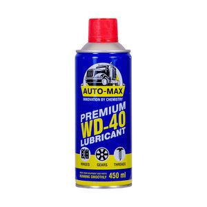 اسپری روان کننده و زنگ بر اتومکس مدل WD-40 حجم 450 میلی لیتر