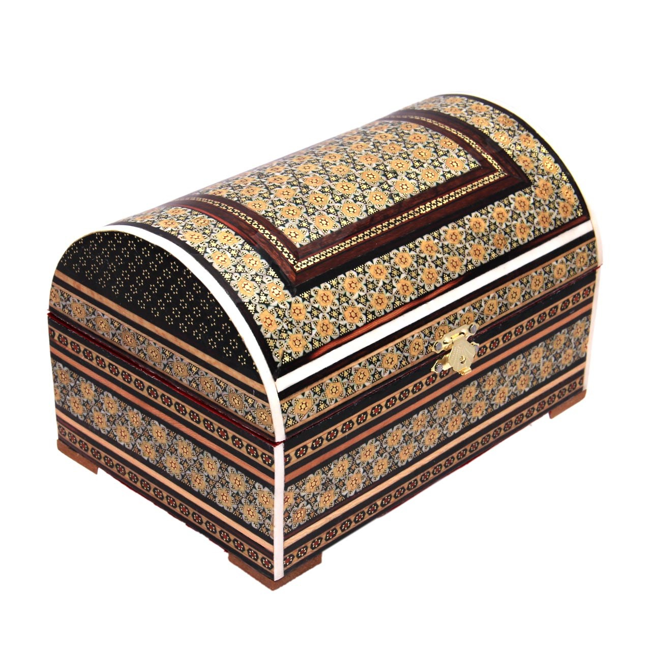 جعبه خاتم کاری چیتساز کد 1-70130 مدل صندوقی
