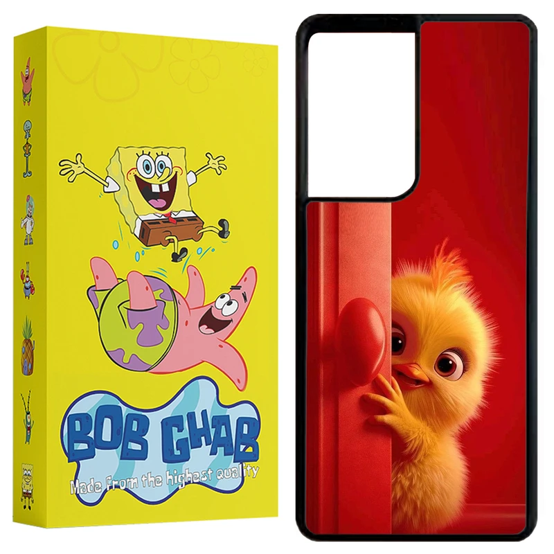 کاور باب قاب طرح جوجه مدل BCPS21U مناسب برای گوشی موبایل سامسونگ Galaxy S21 Ultra 5G