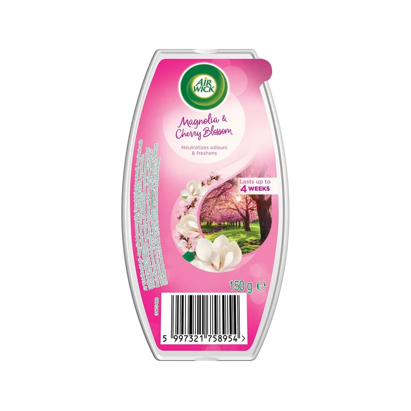 ژل خوشبو کننده هوا ایرویک مدل قایقی با رایحه مگنولیا و شکوفه گیلاس وزن ۱۵۰ گرم