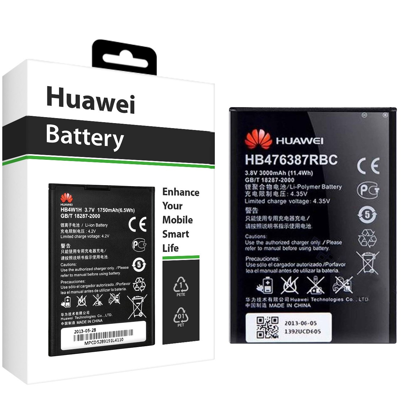 باتری موبایل  مدل HB476387RBC با ظرفیت 3000mAh مناسب برای گوشی موبایل هوآوی Honor 3X/G750