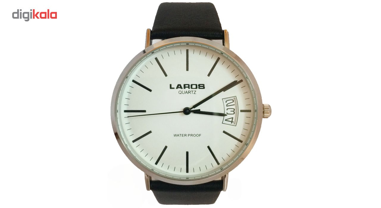 ساعت مچی عقربه ای لاروس مدل No 0917-80079-S-D