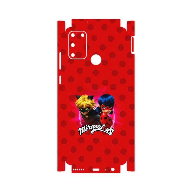 برچسب پوششی ماهوت مدل Ladybug and Cat Noir-FullSkin مناسب برای گوشی موبایل آنر 9A