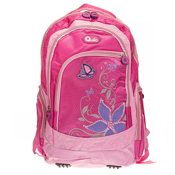 کوله پشتی کوییلو مدل Flower and Butterfly