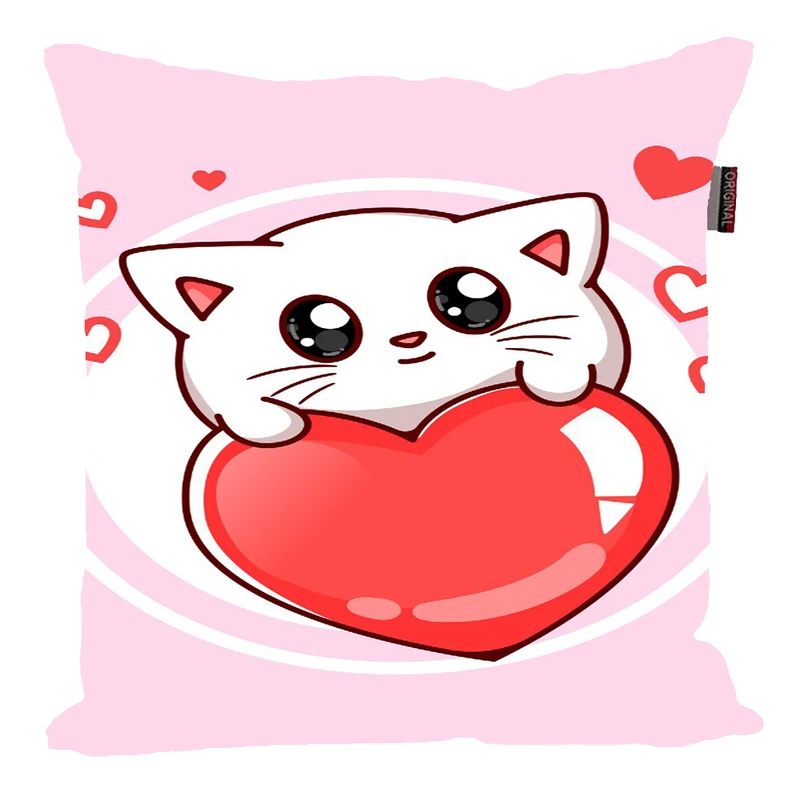 کوسن ناریکو مدل فانتزی طرح گربه کد 01200