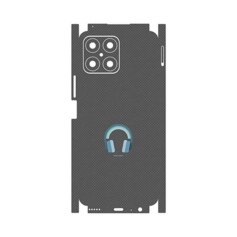 برچسب پوششی ماهوت مدل Minimal Headphone Icon-FullSkin مناسب برای گوشی موبایل آنر X8