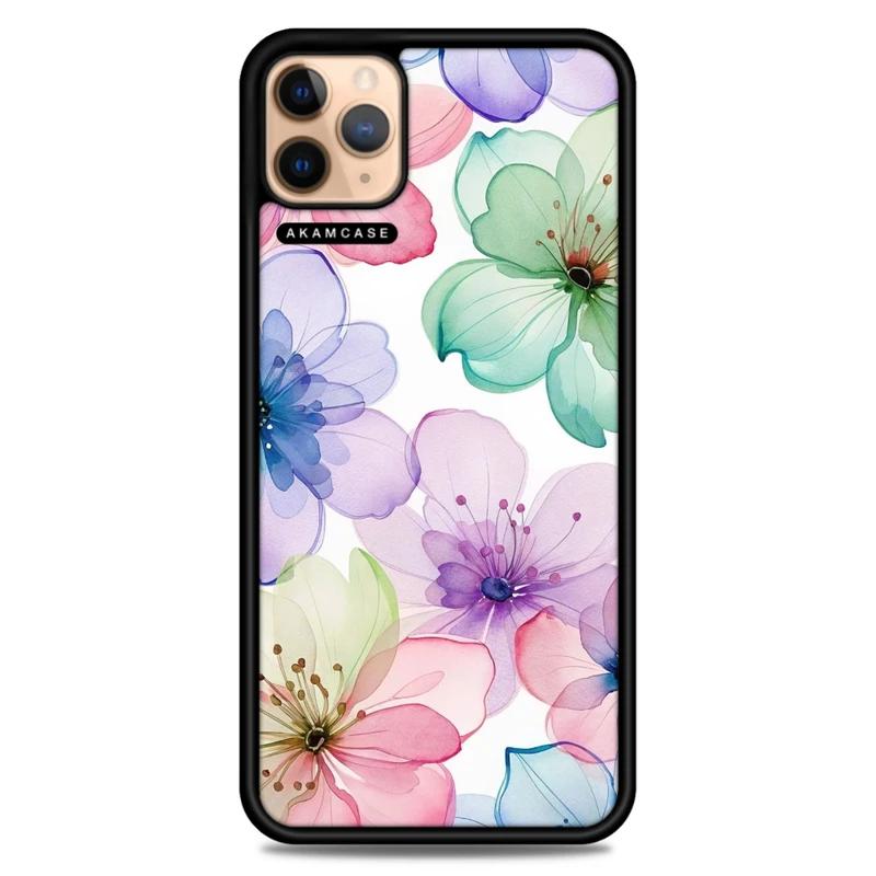 کاور آکام مدل AMC-WA11PRO-FLOWERS-34 مناسب برای گوشی موبایل اپل iPhone 11 Pro