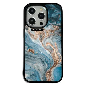 AKAM AMCWA14PRO-MARBEL14 Cover For Apple iPhone 14 Pro