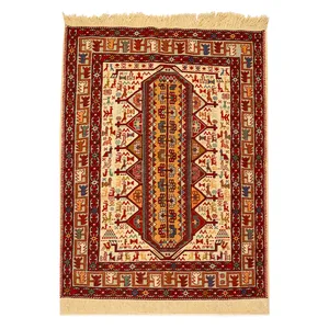 گلیم دستبافت یک و نیم متری مدل ورنی کد 99121410
