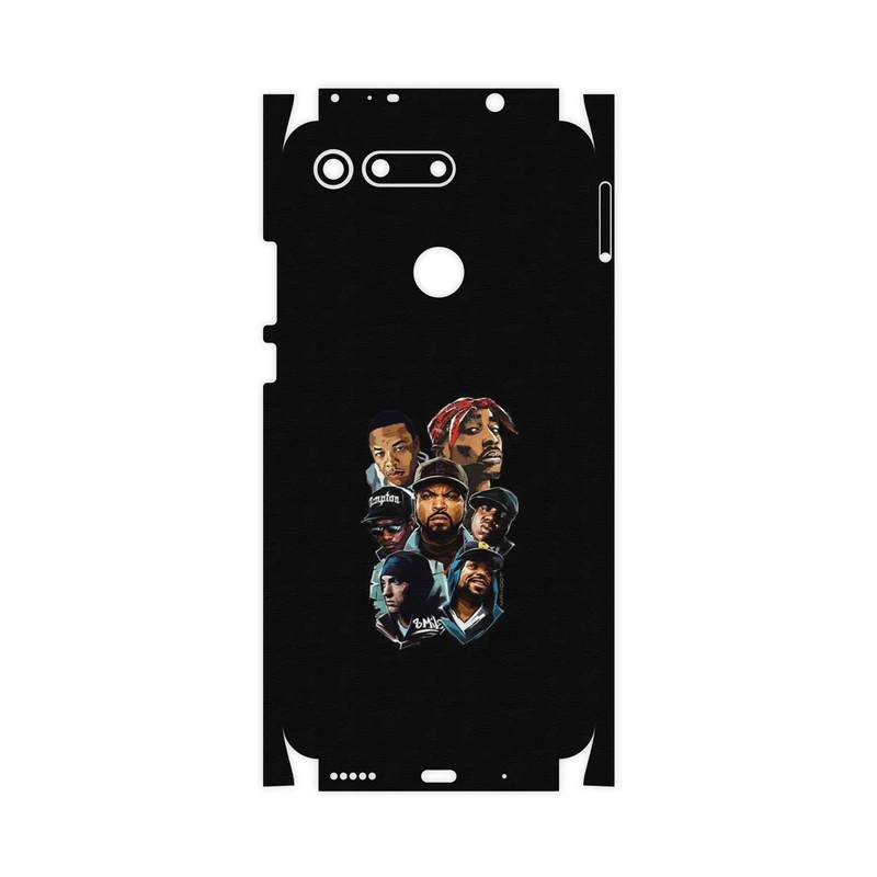 برچسب پوششی ماهوت مدل Great Rappers Digital Art-FullSkin مناسب برای گوشی موبایل آنر View 20