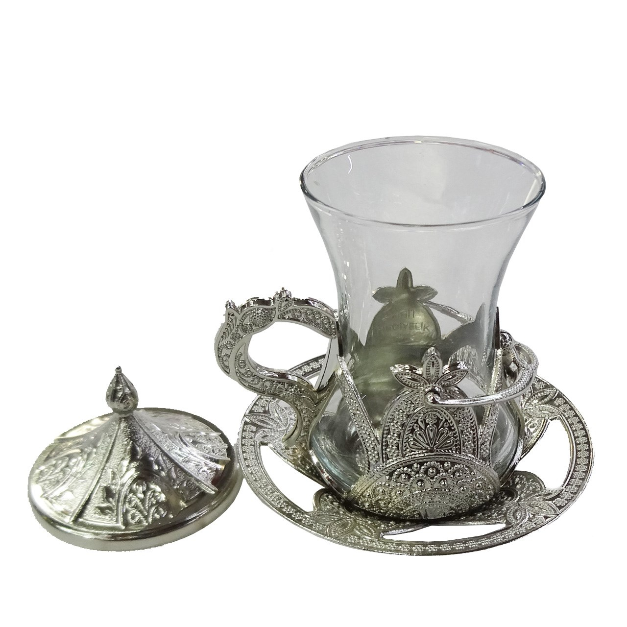 سرویس چای خوری 18 پارچه هوما مدل کمر باریک
