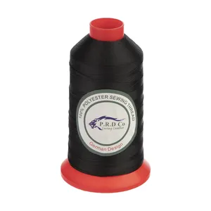 نخ دوخت چرم دوزی پی آر دی  کو  لاوینگ لدر کد 001 سایز 15 طول 1000