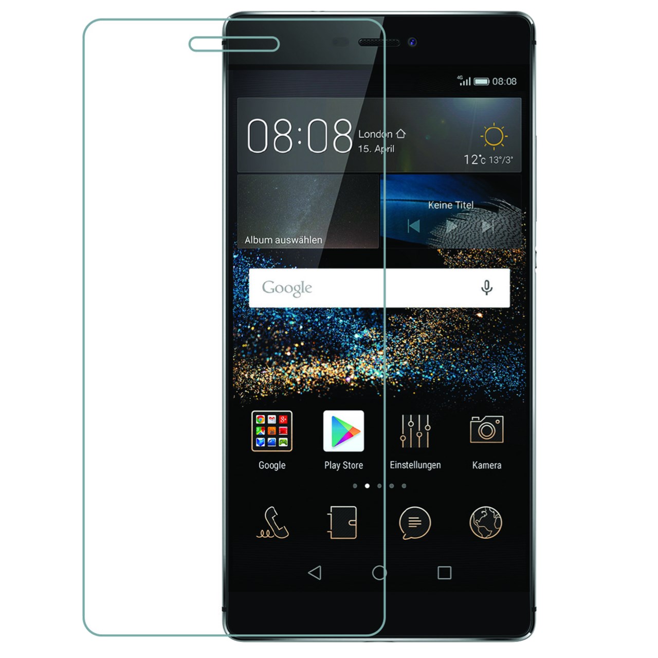نقد و بررسی محافظ صفحه نمایش شیشه ای 9H یونیفا مدل permium تمپرد مناسب برای Huawei P8 توسط خریداران