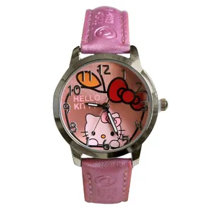 ساعت مچی عقربه ای بچگانه مدل Hello Kitty04