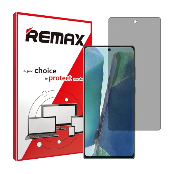 محافظ صفحه نمایش حریم شخصی ریمکس مدل HyPRV مناسب برای گوشی موبایل سامسونگ Galaxy Note 20