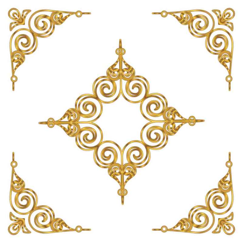تایل سقفی آسمان مجازی مدل C-11983 سایز 60x60 سانتیمتر بسته 20 عددی