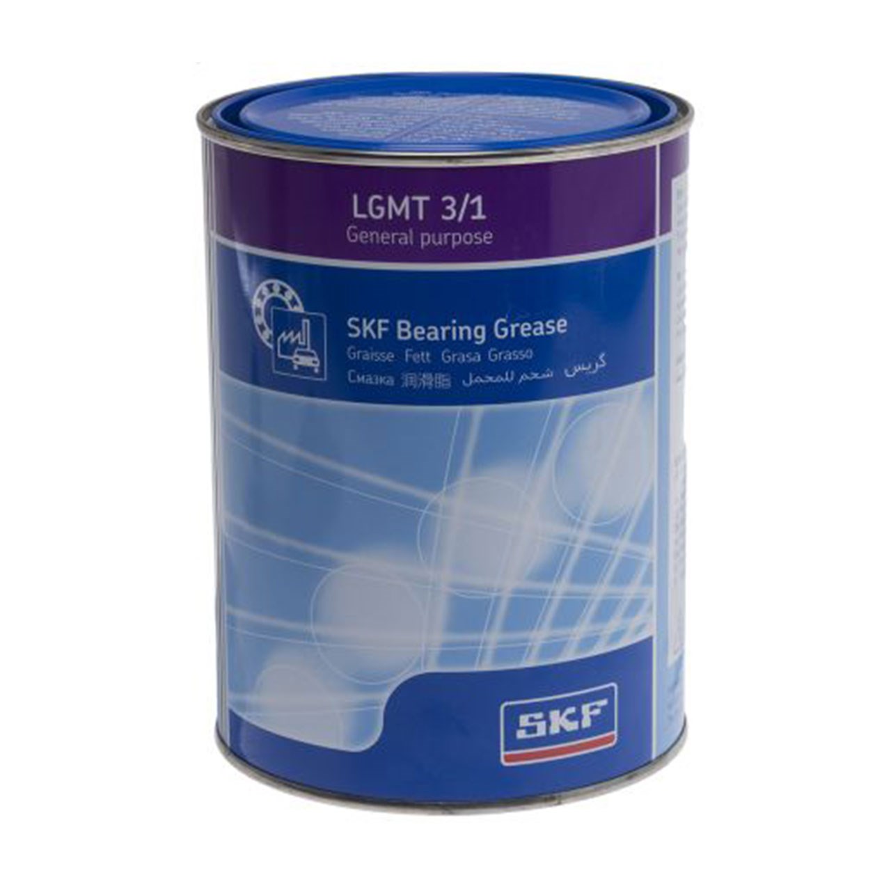 گریس SKF اورجینال مدل 1/LGMT 3  حجم 1000 گرم