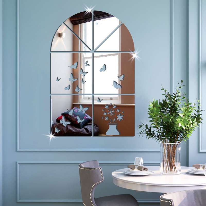 آینه پلکسی گلس پدیده شاپ طرح پنجره