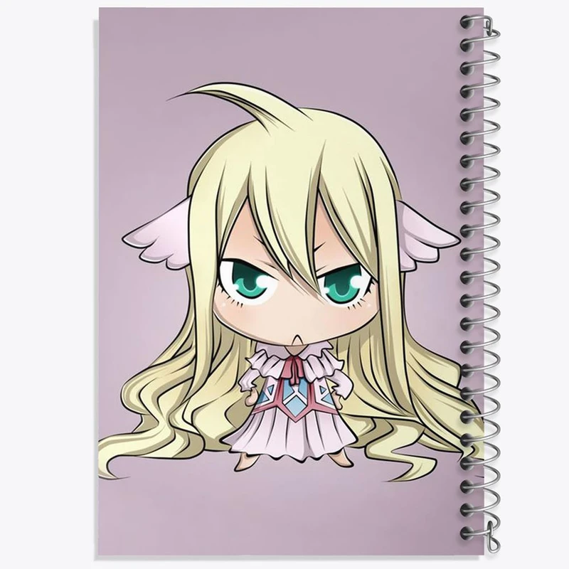 دفتر لیست خرید 50 برگ خندالو طرح اسکارلت انیمه فری تیل Fairy Tail کد 16506