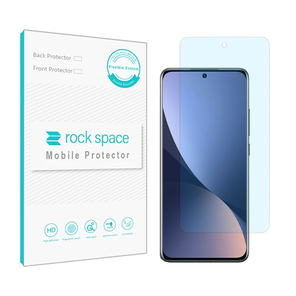 محافظ صفحه نمایش ضد اشعه آبی راک اسپیس مدل HyBLU مناسب برای گوشی موبایل شیائومی 12X