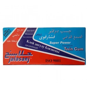 چسب دوقلو شفاف جلاسنج مدل super power