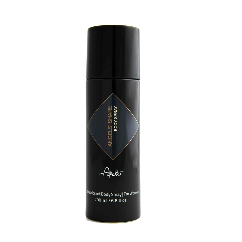 اسپری دئودورانت مردانه آدولفو مدل mont black legend حجم 200 میلی‌لیتر