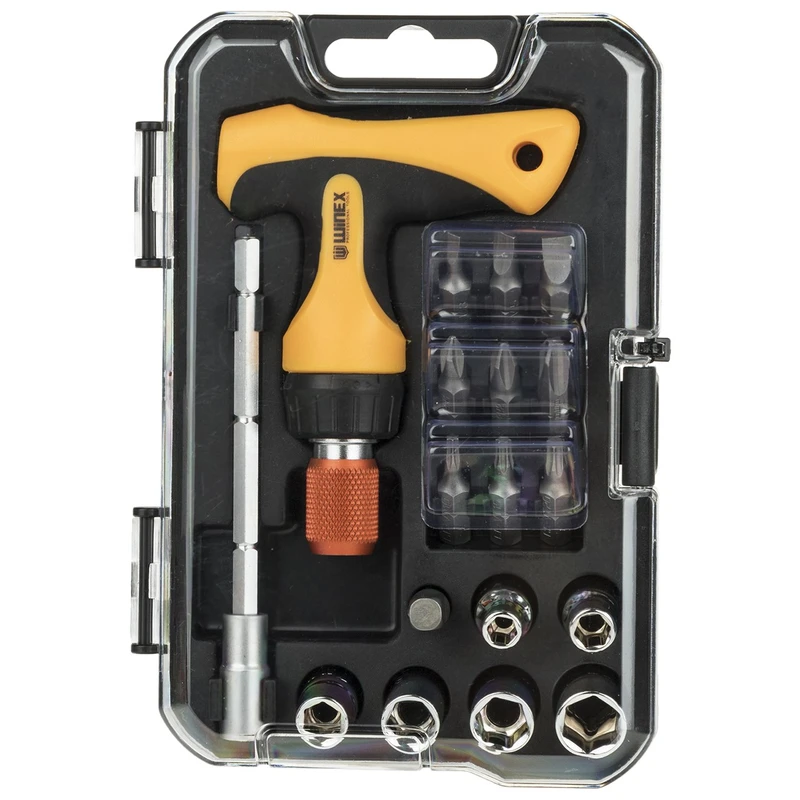 مجموعه 18 عددی پیچ گوشتی و سری پیچ گوشتی وینکس مدل EH2512