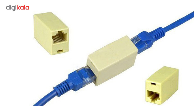 مبدل افزایش طول RJ45 به RJ45 مدل کوپلر
