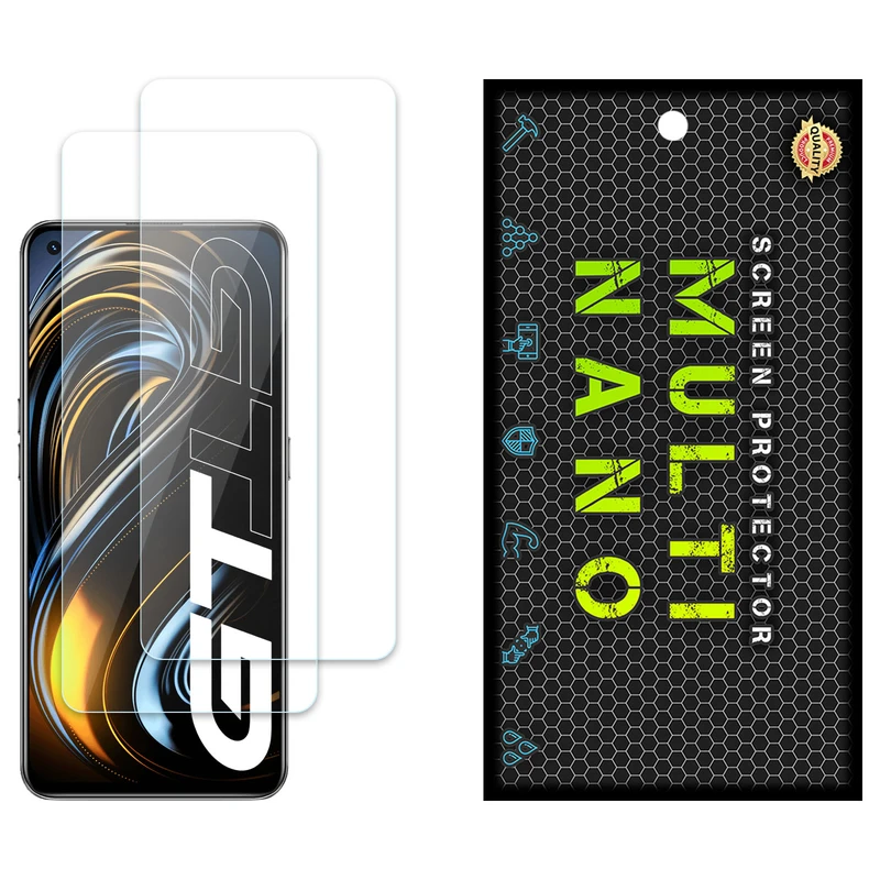 محافظ صفحه نمایش مولتی نانو مدل X-S2N مناسب برای گوشی موبایل ریلمی GT 5G بسته دو عددی