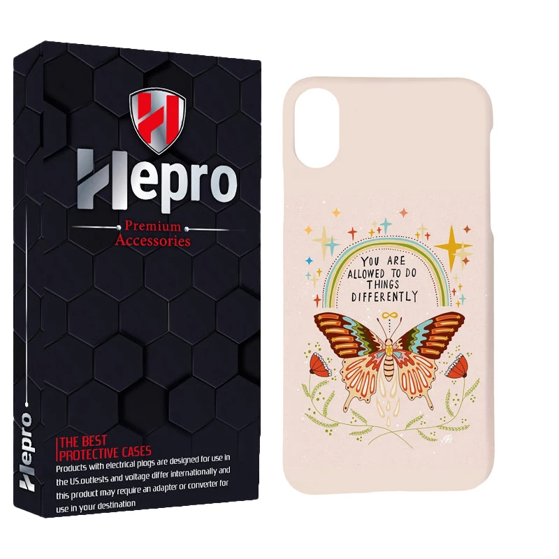 کاور هپرو مدل MC مناسب برای گوشی موبایل اپل IPHONE XS MAX
