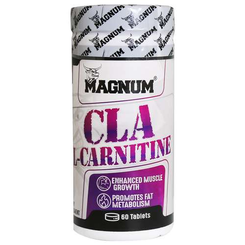 قرص سی ال ای و ال کارنیتین مگنوم بسته 60 عددی