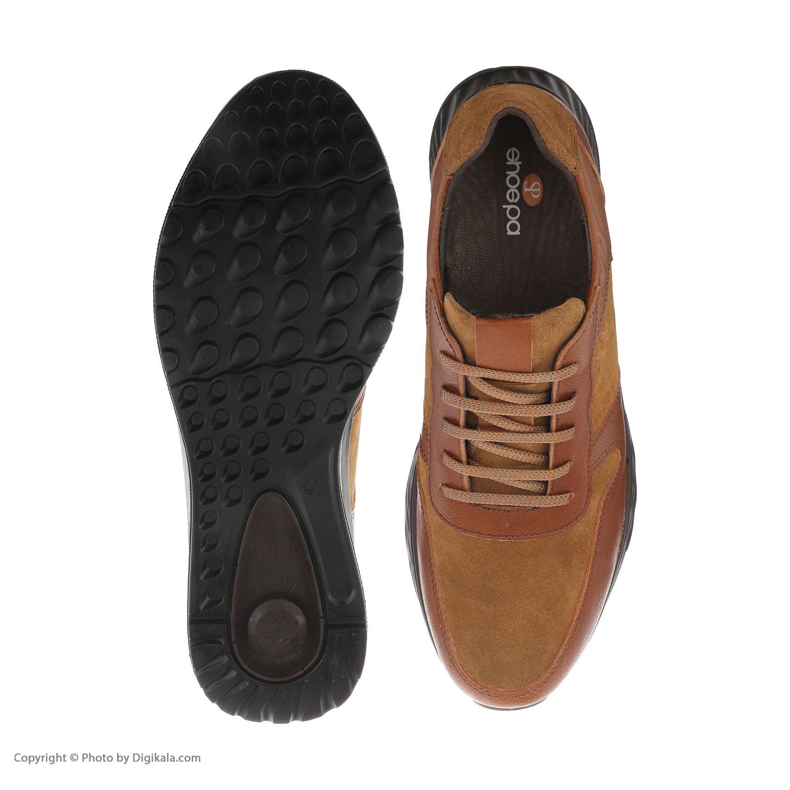 کفش روزمره مردانه شوپا مدل ho6001-honey -  - 6