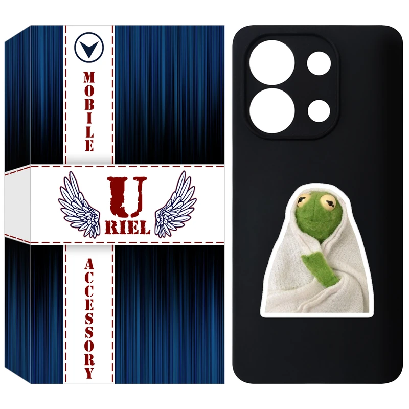 کاور یوریل مدل KSH کد 82 طرح قورباغه مناسب برای گوشی موبایل شیائومی Redmi Note 13 4G