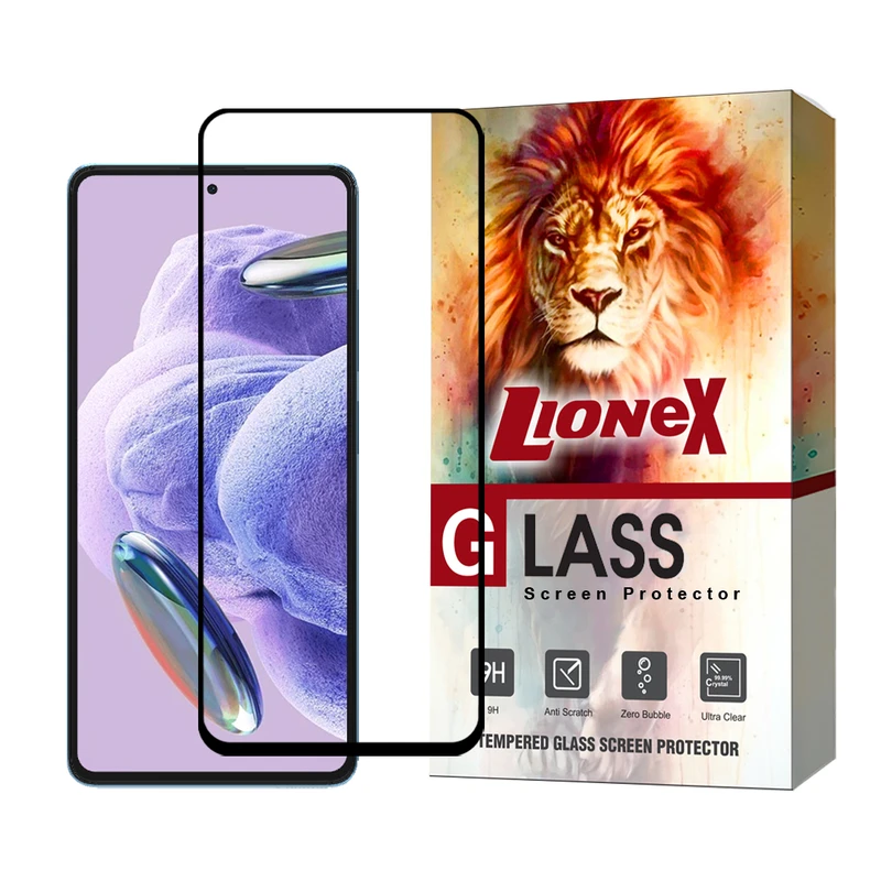 محافظ صفحه نمایش لایونکس مدل FULSLLI مناسب برای گوشی موبایل شیائومی Redmi Note 12 Pro 4G / Note 12 Pro 5G / Note 12 Pro Plus / Poco X5 Pro