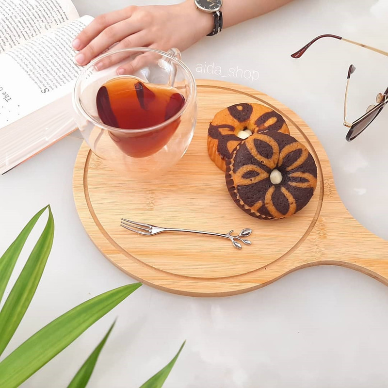 فنجان مدل دو جداره قلبی