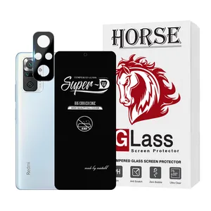  Horse SUPLNFUHO Screen Protector With Camera Lens Protector For Xiaomi Redmi Note 10 Pro / Redmi Note 10 Pro India / Redmi Note 10 Pro Max