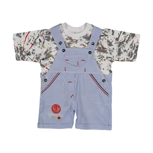 ست تی شرت و سرهمی نوزادی کد 43