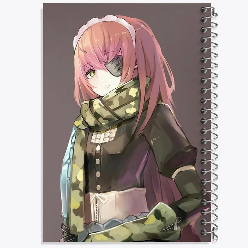 دفتر مشق 100 برگ خندالو طرح سی زی انیمه اورلرد Overlord کد 18324