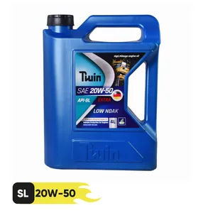 روغن موتور تویین مدل اکسترا 20w50 SL حجم 4 لیتر 