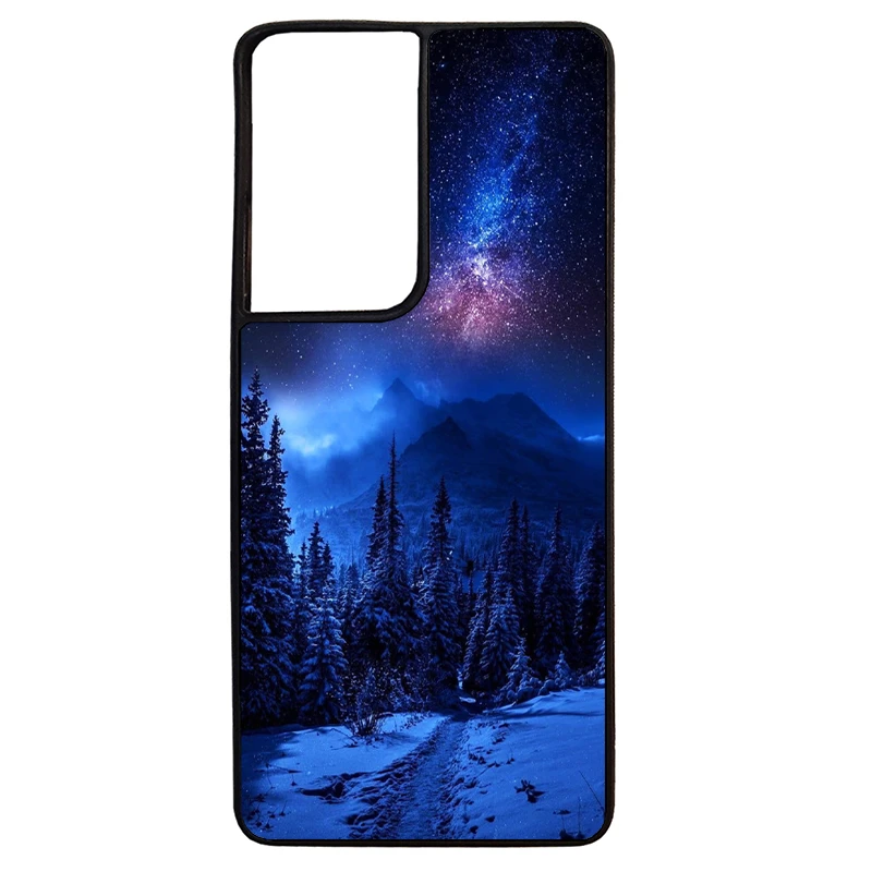 کاور گالری وبفر طرح آسمان جنگل مناسب برای گوشی موبایل سامسونگ galaxy s21 ultra