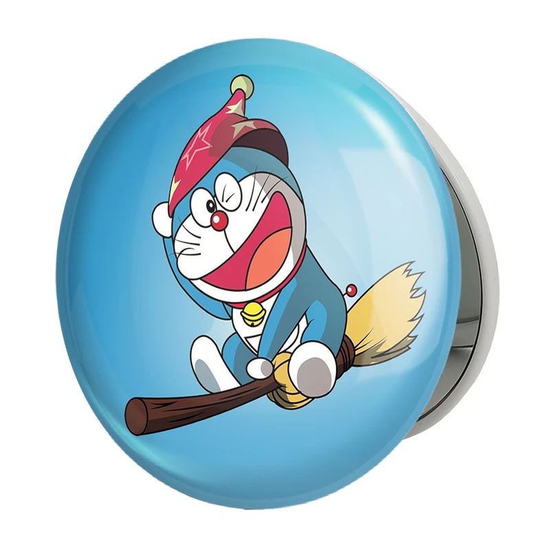 آینه جیبی خندالو طرح انیمه دورایمون مدل تاشو کد 12762 