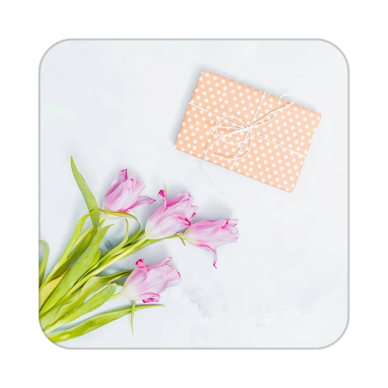 زیر لیوانی کاکتی طرح گل مدل mp17364