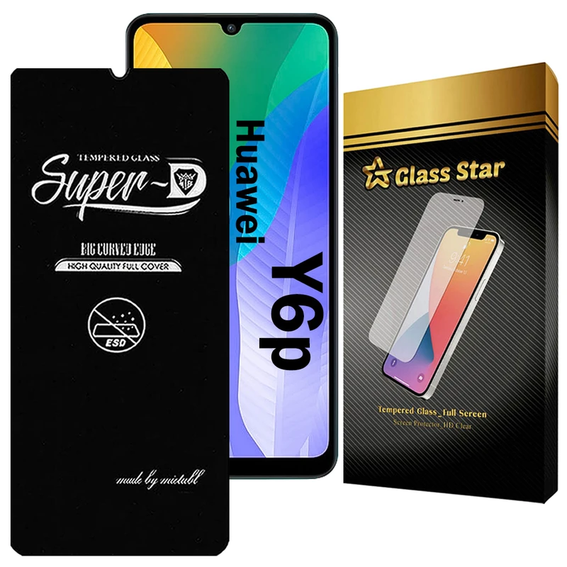 محافظ صفحه نمایش گلس استار مدل SUPERDNS مناسب برای گوشی موبایل هوآوی Y6p