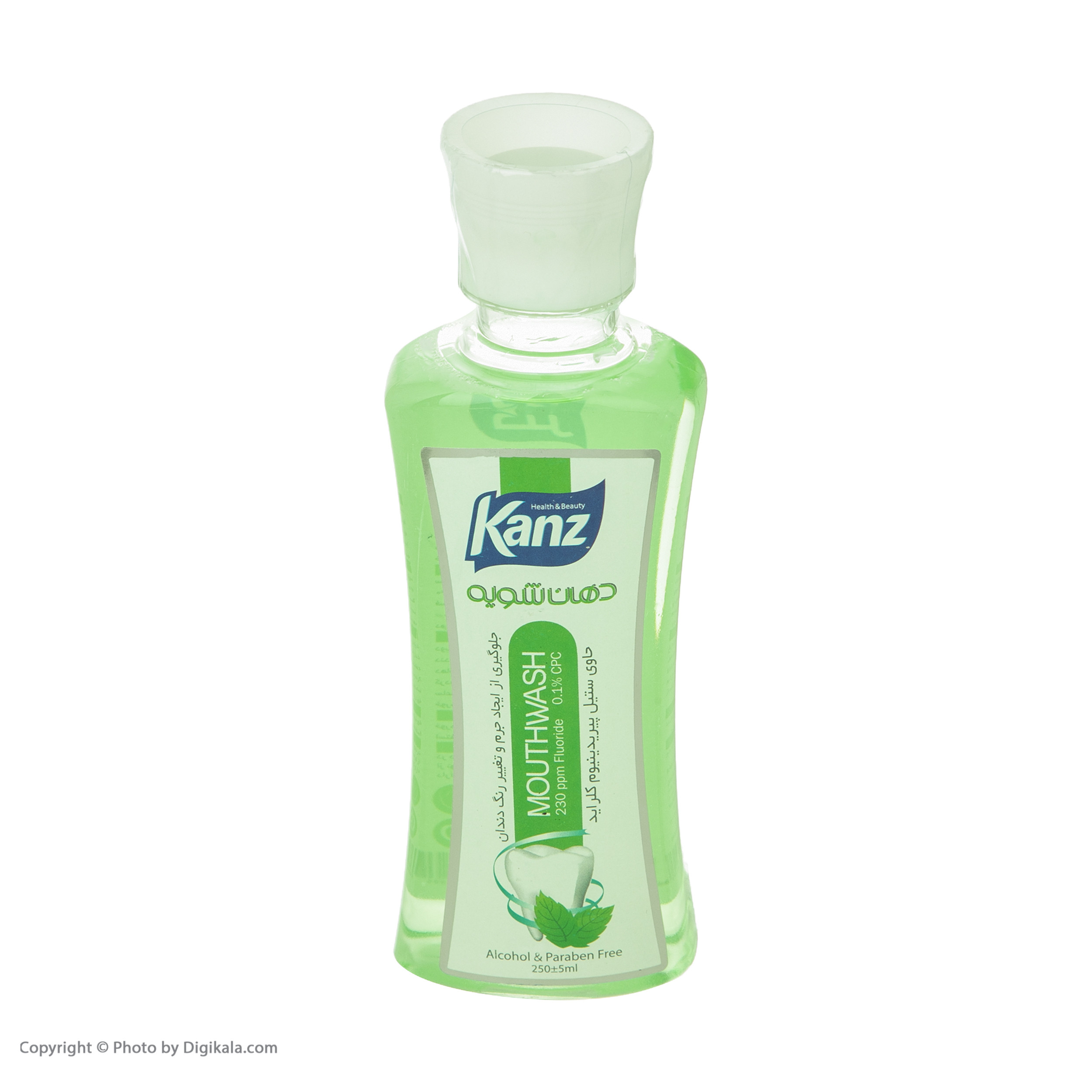 دهان شویه کنز مدل Mint حجم 250 میلی لیتر