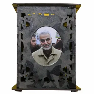 جامدادی رومیزی طرح شهید سلیمانی کد 1