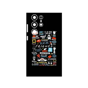 MAHOOT Friends 2 Cover Sticker for Samsung Galaxy S23 Ultra
