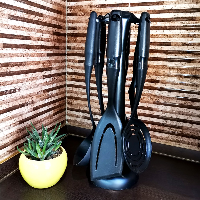 سرویس کفگیر و ملاقه 7 پارچه مدل TF