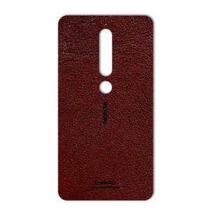 MAHOOT Natural Leather Cover Sticker for Nokia 6.1