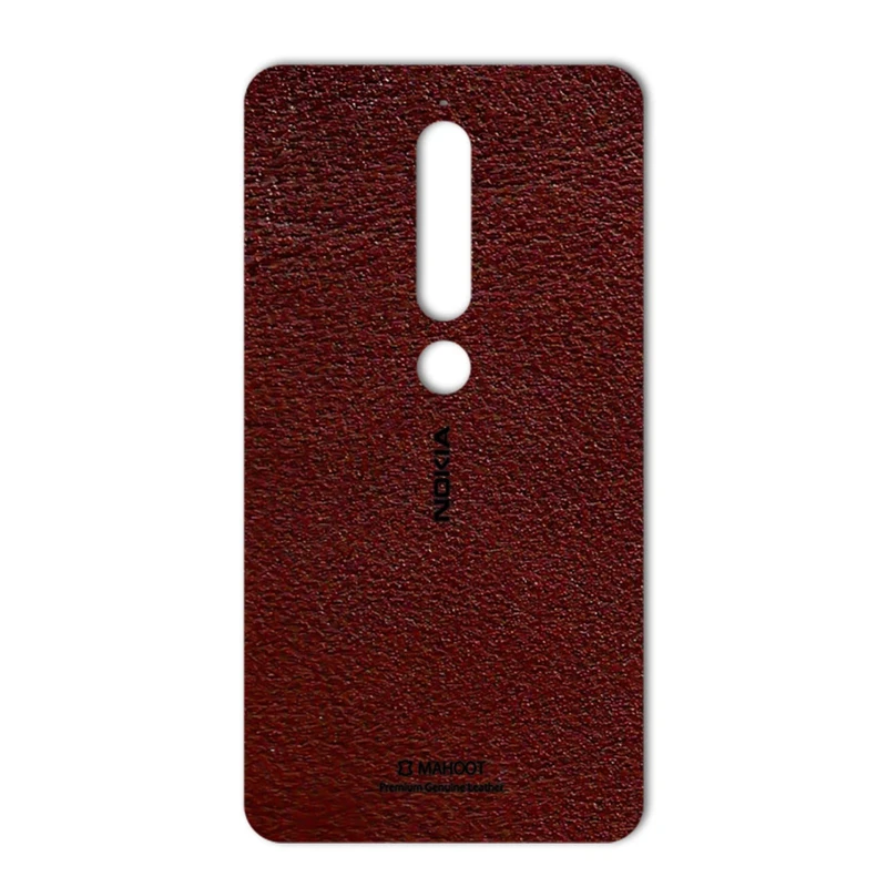 برچسب پوششی ماهوت مدلNatural Leather مناسب برای گوشی Nokia 6.1